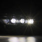 AlphaRex 15-17 Ford Mustang NOVA LED Proj Headlights Alpha Black w/Activ Light/Seq Signal/Switch DRL 880261 *Discontinued