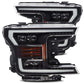 AlphaRex 18-19 Ford F-150 NOVA LED Proj Headlights Plank Style Matte Black w/Activ Light/Seq Signal 880182 *Discontinued