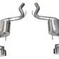 CORSA Performance Corsa 18-19 Ford Mustang 5.0L 3in Touring Axle-Back Dual Rear Exit 4in Polished Pro-Series Tips 21041