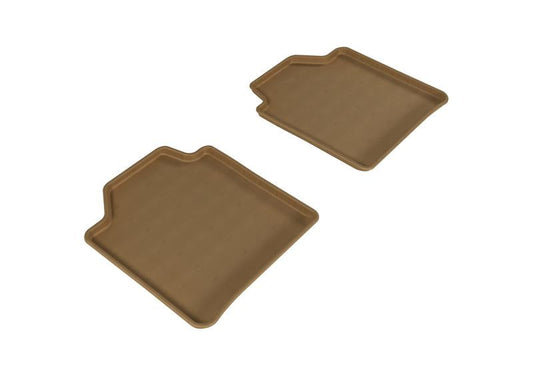 3D MAXpider 2013-2019 BMW 3 Series Gran Turismo F34 Kagu 2nd Row Floormats - Tan L1BM04821502
