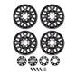 Ford Racing 23-24 Super Duty 20x8in Premium Black Painted Aluminum Wheel M-1007K-SU2008EB2
