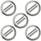 Ford Racing 2021+ Ford Bronco Functional Bead Lock Ring Kit M-1021K-BL5