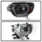 SPYDER xTune Toyota Tacoma 12-15 Headlights - Light Bar DRL - Black PRO-JH-TTA12-LBDRL-BK 9037542