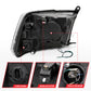 Anzo Dodge Ram 09-18 Projector Plank Style Headlight w/Halo Black Clear