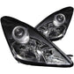 Anzo 2000-2005 Toyota Celica Crystal Headlights Black