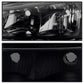SPYDER Xtune Chevy Silverado 2500HD 03-06 Crystal Headlights w/ Bumper Lights HD-JH-CSIL03-AM-BSM-SET 9030253