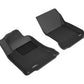 3D MAXpider 2015-2019 Mercedes-Benz CLA-Class/GLA-Class X177/X156 Kagu 1st Row Floormat - Black L1MB04111509