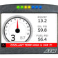 AEM CD-7G Carbon Flush Digital Dash Display w/ Internal 20Hz GPS & Antenna 30-5702F
