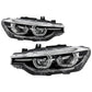 SPYDER BMW F30 3 Series 4Dr LED Projector Headlights Chrome PRO-JH-BF3012H-4D-LED-C 9948534