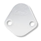 Ford Fuel Pump Block-Off Plate Chrome w/Ford Logo FRD302-290