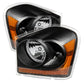 SPYDER Xtune Dodge Durango 04-05 OEM Headlamps Black HD-JH-DDU04-AM-BK 9027291