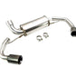 Megan Racing Supremo Axle Back Exhaust System for 2019 BMW 3-Series G20 RWD - T304 Stainless, Burnt Tip