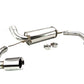 Megan Racing Supremo Axle Back Exhaust System for 2019 BMW 3-Series G20 RWD - T304 Stainless, Burnt Tip