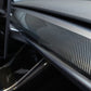 ABS Dashboard Cover for Model 3/Y | 2-Piece Set | 4 Finishes | Waterproof | 3M Adhesive