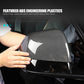 ABS Mirror Covers for Model 3/Y | 4 Finishes | 3M Tape | Scratch Protection | 3 Versions