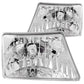 Anzo 1998-2000 Ford Ranger Crystal Headlights Chrome