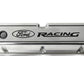 Ford Die Cast Alm Valve Cover Set w/Ford Racing Logo FRD302-001