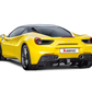 Akrapovic 16-17 Ferrari 488 GTB/488 Spyder Slip-On Line (Titanium) w/ Carbon Tips MTP-FE488H