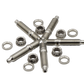 BLOX Racing Stainless Steel Exhaust Manifold Studs 5-Piece Set - M10x1.25 55mm BXFL-00310-5
