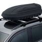 3D MAXpider Shell Roof Box With Rack Size L 47INX31INX10In (120X80X26Cm) Brown 6064L-18