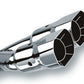 Borla Universal Polished Tip Dual Square Angle-Cut Intercooled (inlet 2 1/2in. Outlet 2 7/8 x 3 3/8i 20233