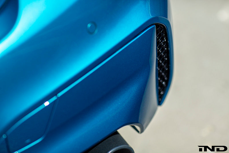 Acexxon F90 M5 Rear Reflector Insert Set - Honeycomb