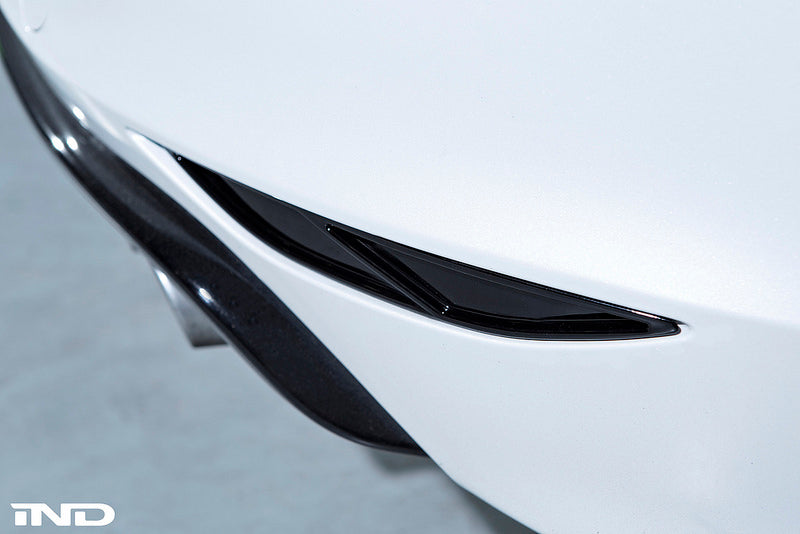 Acexxon MK7 Golf R Rear Reflector Insert Set - Diagonal Slat