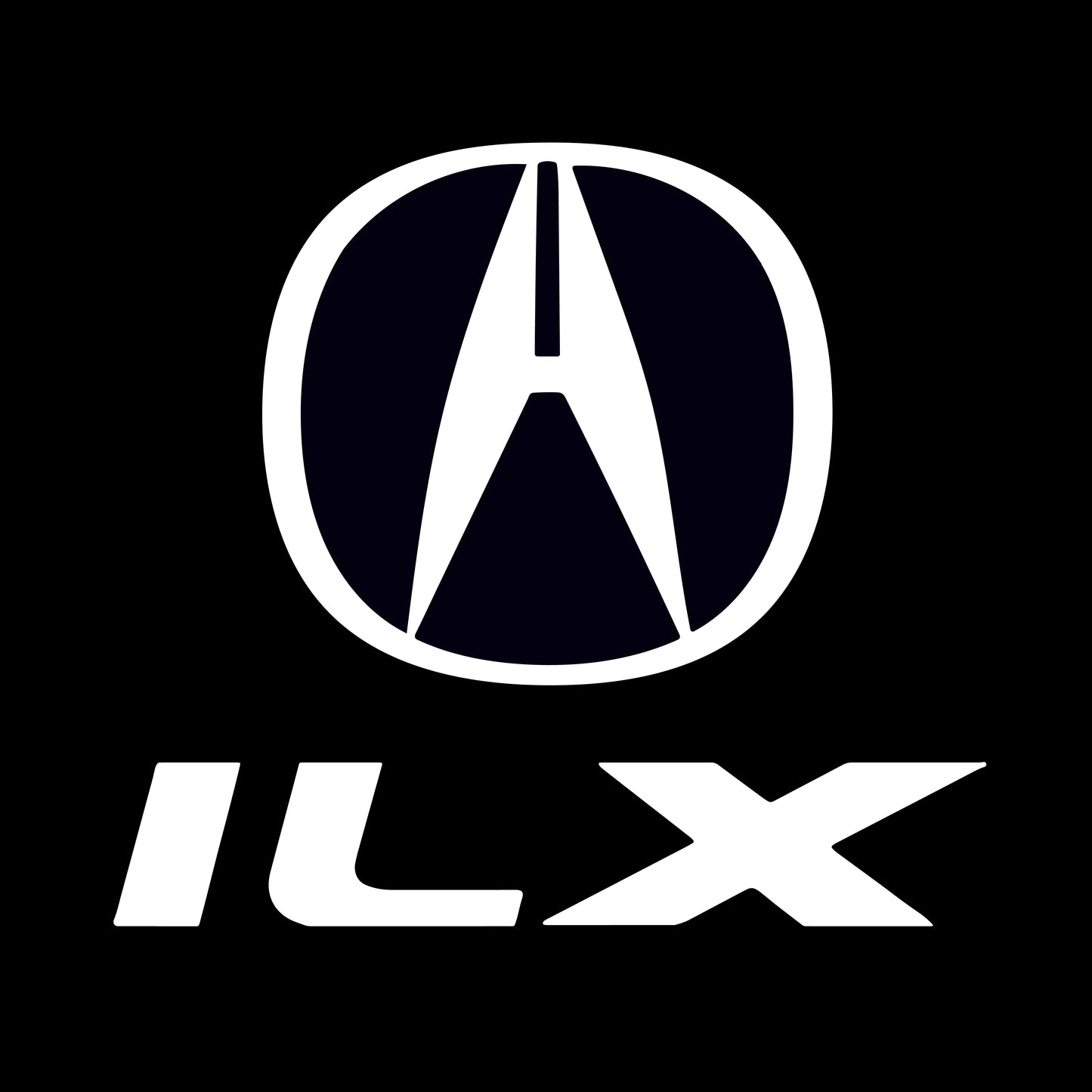 Acura ILX Door Stick On Puddle Lights Various Designs 2013–2022