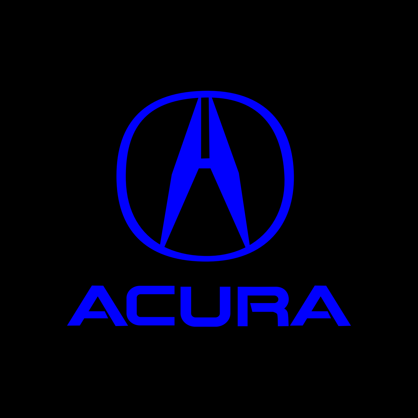 Acura ZDX 2nd Gen Door Stick On Puddle Lights Various Designs 2024-2026