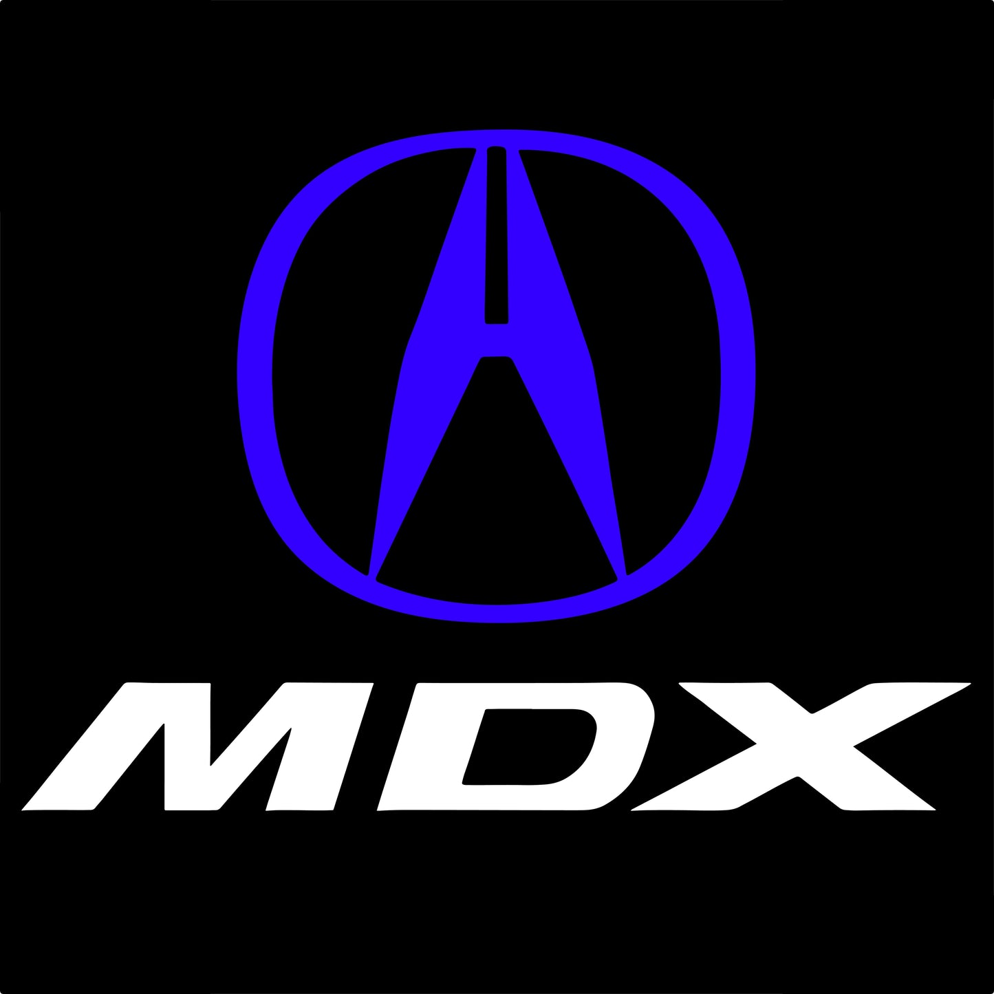 Acura MDX 1st Gen Door Stick On Puddle Lights Various Designs 2001–2006