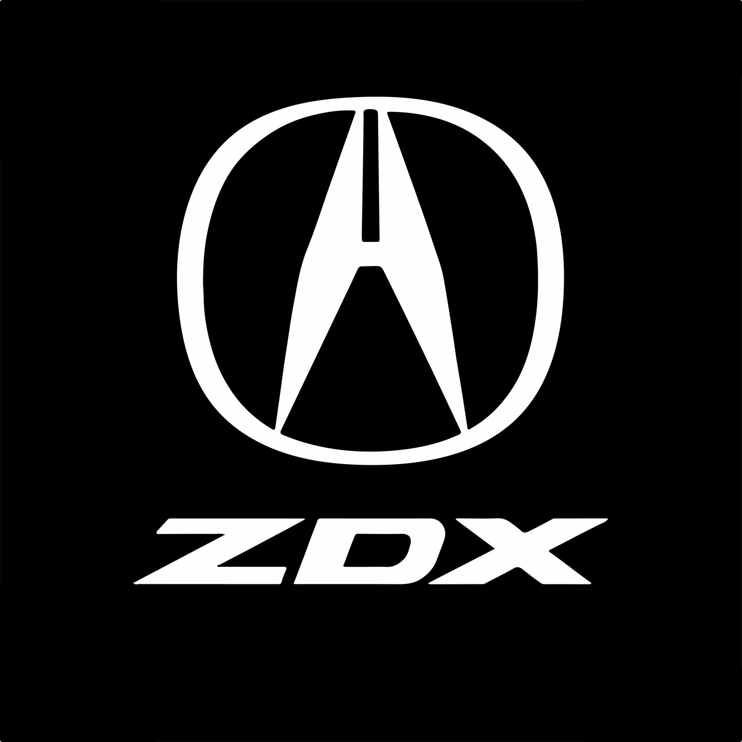 Acura ZDX 2nd Gen Door Stick On Puddle Lights Various Designs 2024-2026