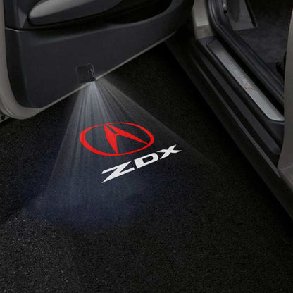Acura ZDX 2nd Gen Door Stick On Puddle Lights Various Designs 2024-2026