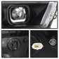 SPYDER xTune 16-18 Toyota Tacoma SR/SR5 DRL Proj Headlights w/Turn Signal - Blk (PRO-JH-TTA16-SR-BK) 9042997