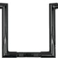 Burly Brand Jason Bar 12in - Gloss Black B12-6090B