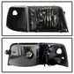 SPYDER Xtune Ford Ranger 93-97 Crystal Headlights w/ Corner Lights 4pcs Sets Black HD-JH-FR93-SET-BK 9029363
