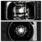 SPYDER 19-22 Dodge Ram 2500 (Halogen Only) Projector Headlights - Black PRO-YD-DR19HDHALSI-SEQ-BK 5088611