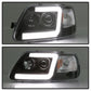 Spyder 97-03 Ford F-150 (After 6/1997) Light Bar Projector Headlights - Blk (PRO-YD-FF15097V2-LB-BK) 5084538