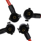 Ford Performance Parts Ford Racing 9mm Spark Plug Wire Sets - Red