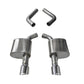 Corsa 15-19 Dodge Charger 6.4L/17-19 Dodge Charger 5.7L Polished Sport AxleBack Exhaust w/4.5in Tips 21019