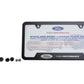 Ford Racing Stainless Steel Ford Performance License Plate Frame - Black M-1828-SS304BK
