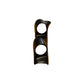 BLOX Racing 95-00 Subaru Impreza Pillar Pod Gauge Mount - 2 Gauges BXPP-31950