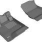 3D MAXpider 2018-2019 Honda Clarity Plug-in Hybrid Kagu 1st Row Floormat - Gray L1HD10011501
