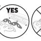 Cometic Gasket Cometic Ford 302/351 Small Block V8 .094in HTG Exhaust Manifold Gskt Set-1.750in x 1.250in Oval Port C15306HTG
