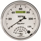 Autometer 3-3/8in O/T/W II Tach/ Speedo Combo ATM1290