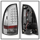 SPYDER xTune 05-15 Toyota Tacoma (Excl Models w/LED) Light Bar LED Tail Lights -Chrm (ALT-ON-TT05-LBLED-C) 5082114
