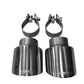 Corsa Performance 10-14 Volkswagen R Mk6 Polished Two 4.0in Polished Pro-Series Tip