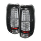Spyder Chevy Avalanche 07-13 LED Tail Lights Black ALT-YD-CAV07-LED-BK 5032461