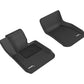 3D MAXpider 2012-2019 BMW 3 Series F30/F34 Kagu 1st Row Floormat - Black L1BM03711509