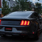 Corsa Performance 2015 Ford Mustang GT 5.0 3in Cat Back Exhaust Black Dual Tips (Sport)