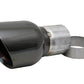 Corsa Performance Single Universal 3.0 In Inlet / 4.5 In Outlet Black PVD Pro-Series